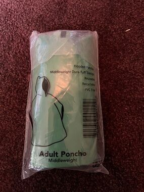 MOTHER Full Throttle Mint Green Rain Poncho